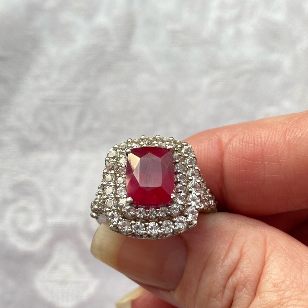 @@. RUBY RING. @@ TRUE RUBY FROM OUR EARTH @@ - Picture 16 of 16